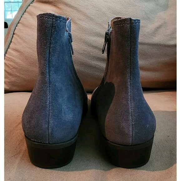 Lucky Brand LP-BYLSEA Gray Chelsea Booties Boots Size 8.5M - Picture 3 of 8